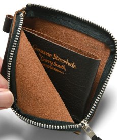 画像7: LARRY SMITH(ラリースミス) / EMBOSSED L ZIPPER SHORT WALLET (7)