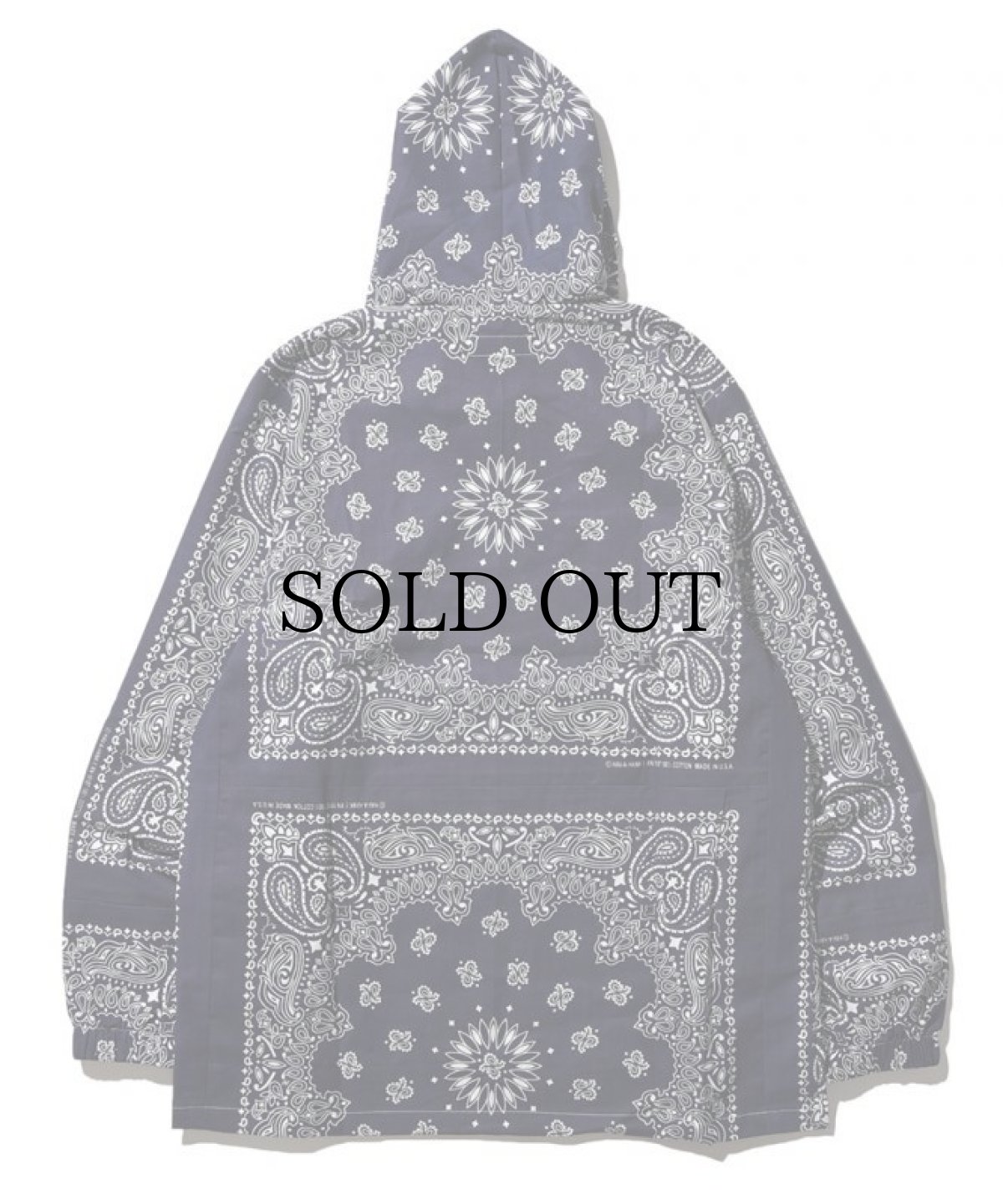 画像2: HIDEANDSEEK / Bandanna Mexican Hoodie (2)