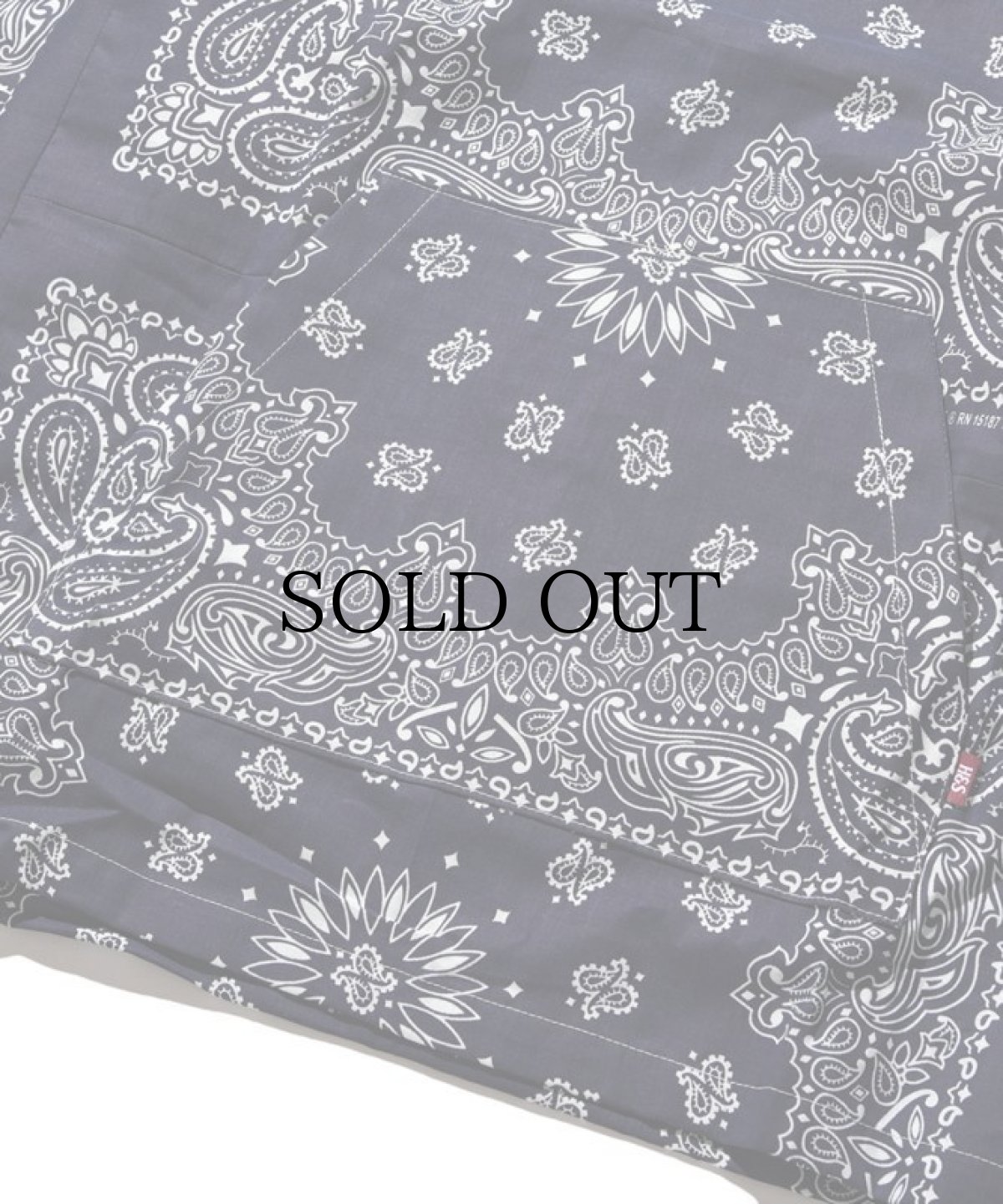 画像4: HIDEANDSEEK / Bandanna Mexican Hoodie (4)