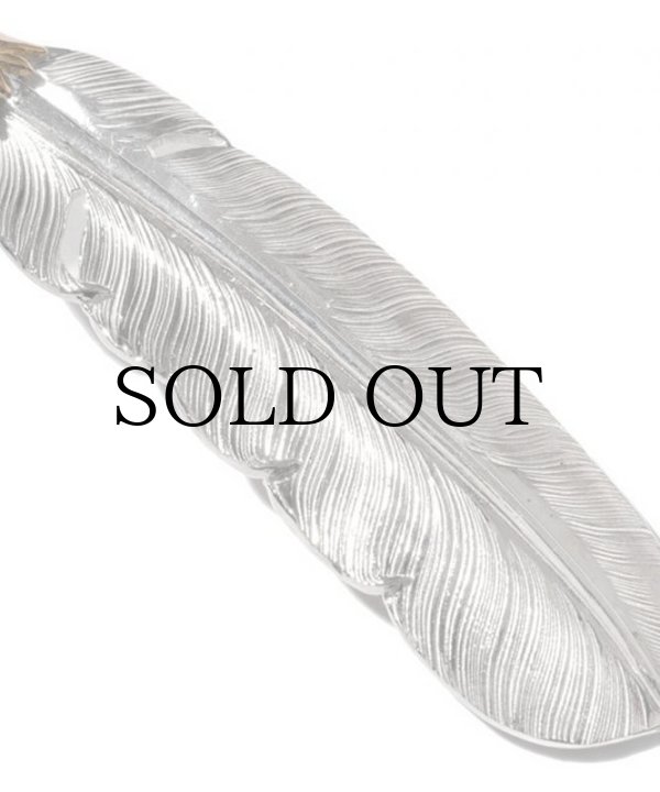 LARRY SMITH(ラリースミス)フェザーネックレス EAGLE HEAD FEATHER
