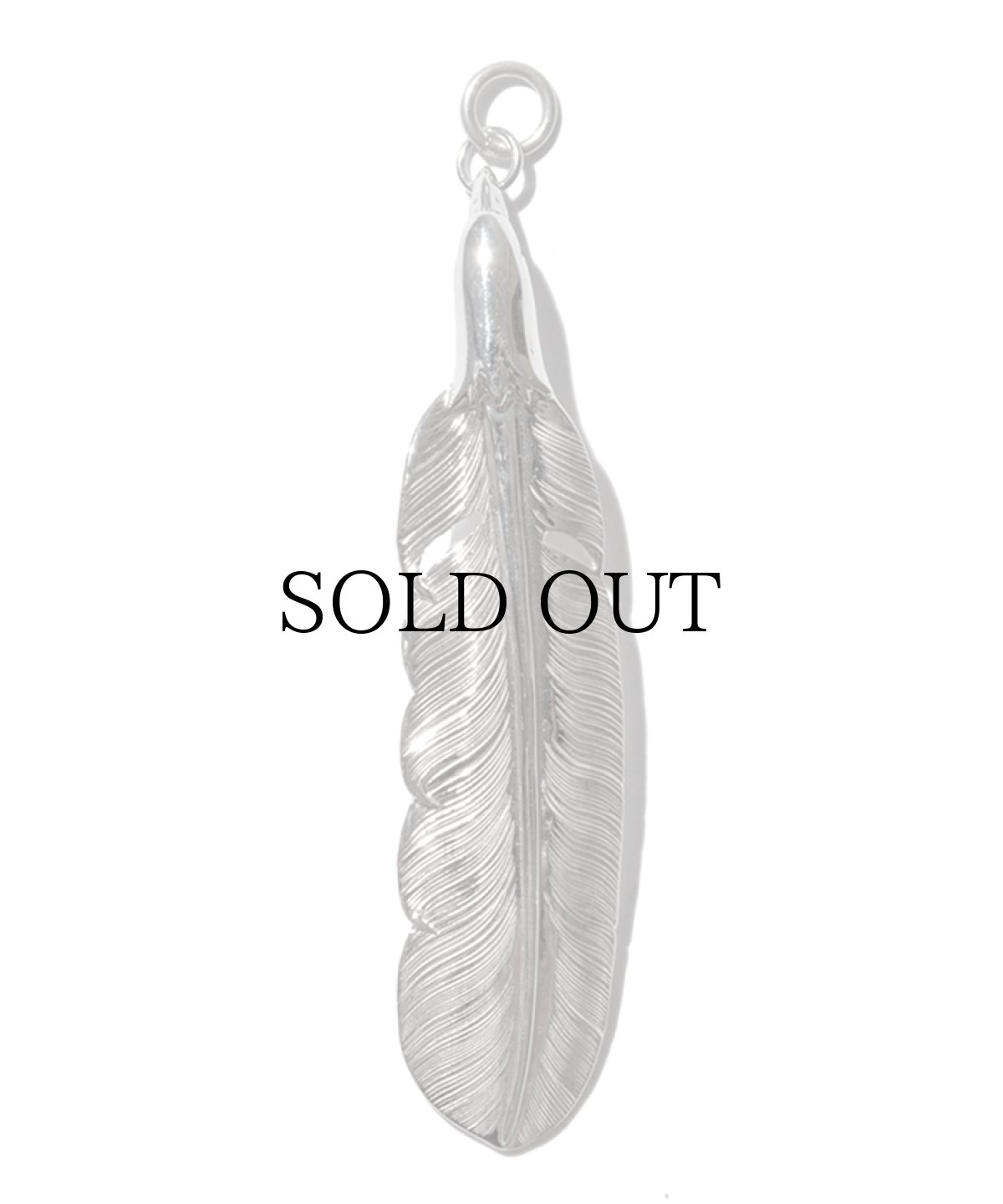 画像1: LARRY SMITH(ラリースミス) / EAGLE HEAD FEATHER PENDANT No. 40 (1)