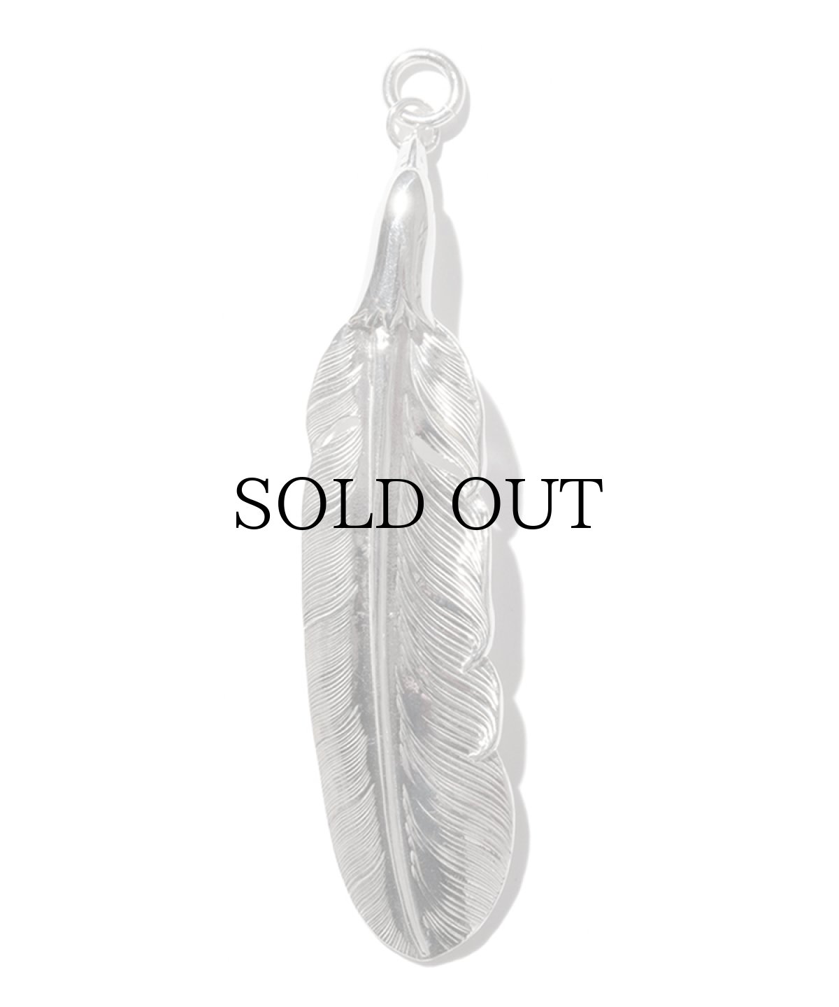 画像2: LARRY SMITH(ラリースミス) / EAGLE HEAD FEATHER PENDANT No. 40 (2)