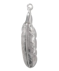 画像2: LARRY SMITH(ラリースミス) / EAGLE HEAD FEATHER PENDANT No. 40 (2)