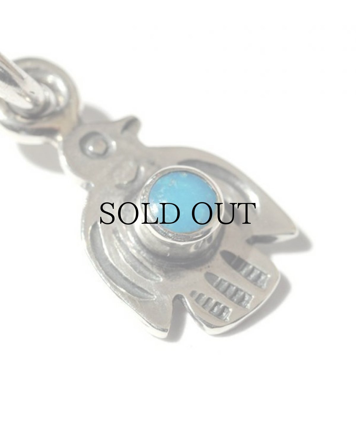 画像2: LARRY SMITH(ラリースミス) / BABY THUNDERBIRD PENDNT (TURQUOISE) (2)