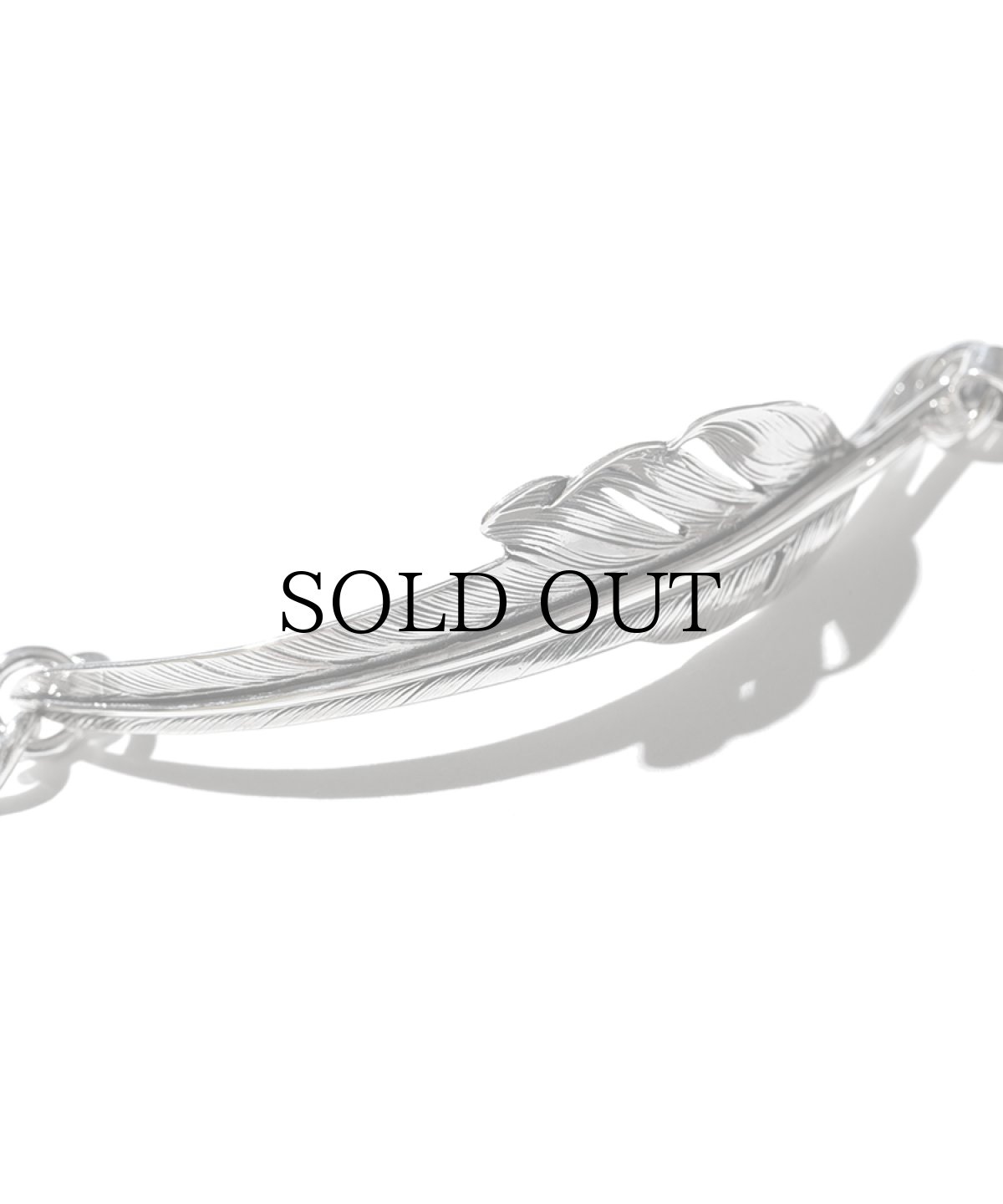 画像3: LARRY SMITH(ラリースミス) / KAZEKIRI FEATHER CHAIN BRACELET (3)