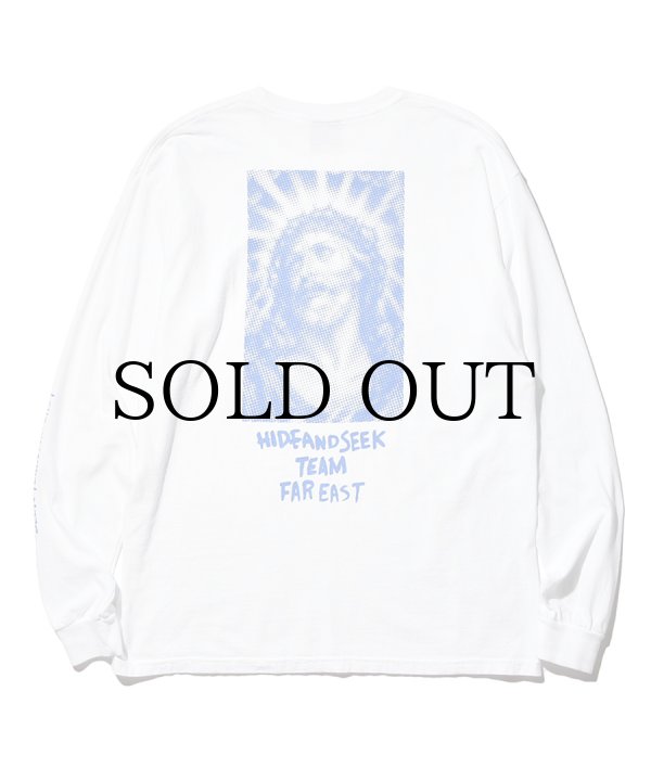 HIDEANDSEEK(ハイドアンドシーク) ロンT HT-080720 Jesus L/S Tee 正規 