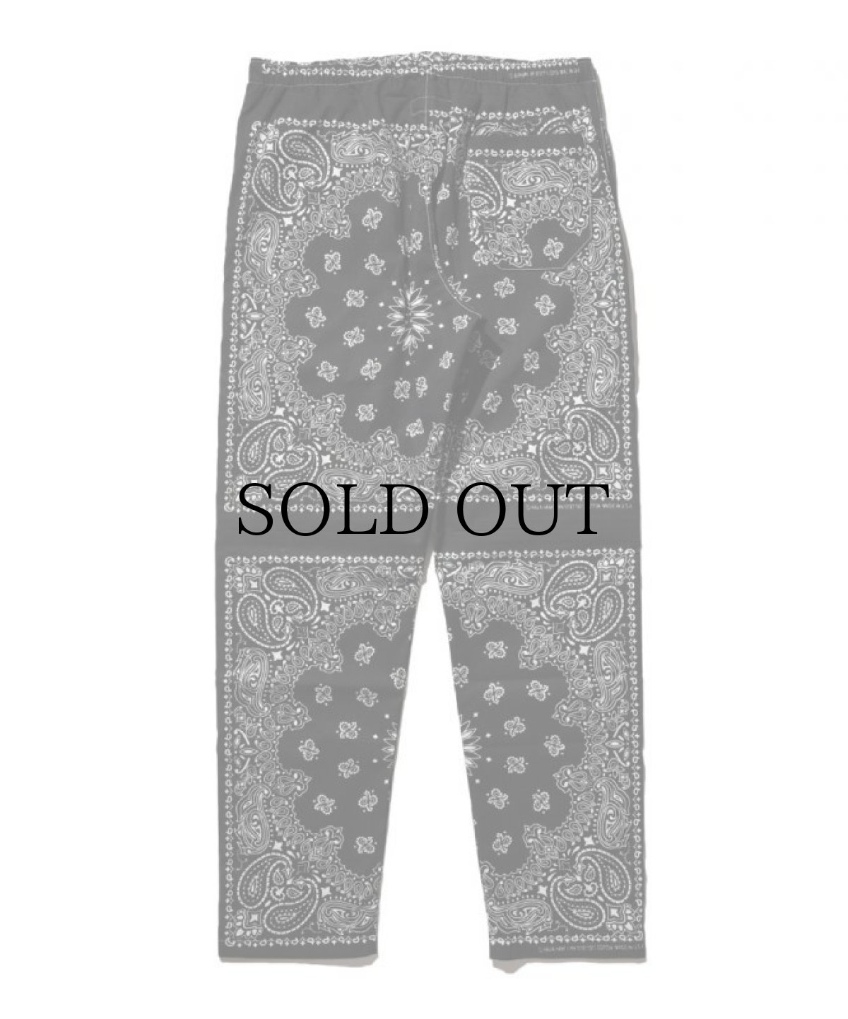 画像2: HIDEANDSEEK / Bandanna Easy Pant (2)