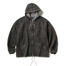 画像2: INTERBREED / Acid Washed Hood Jacket (2)