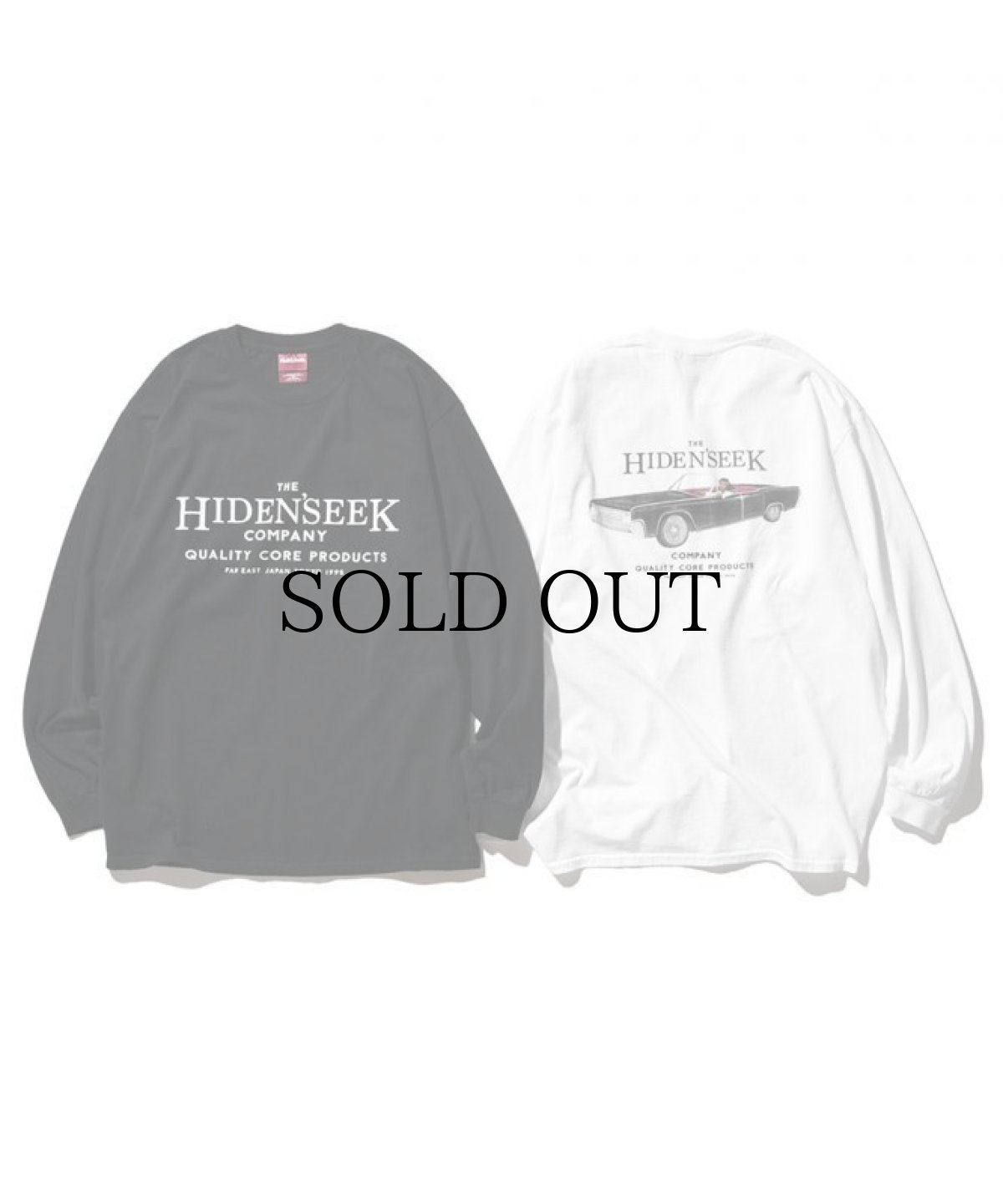 画像1: HIDEANDSEEK / Jesus Drive L/S Tee (1)