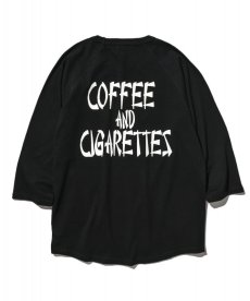 画像2: COFFEE & CIGARETTES / RAGLAN SLEEVE '80's LOGO' (2)