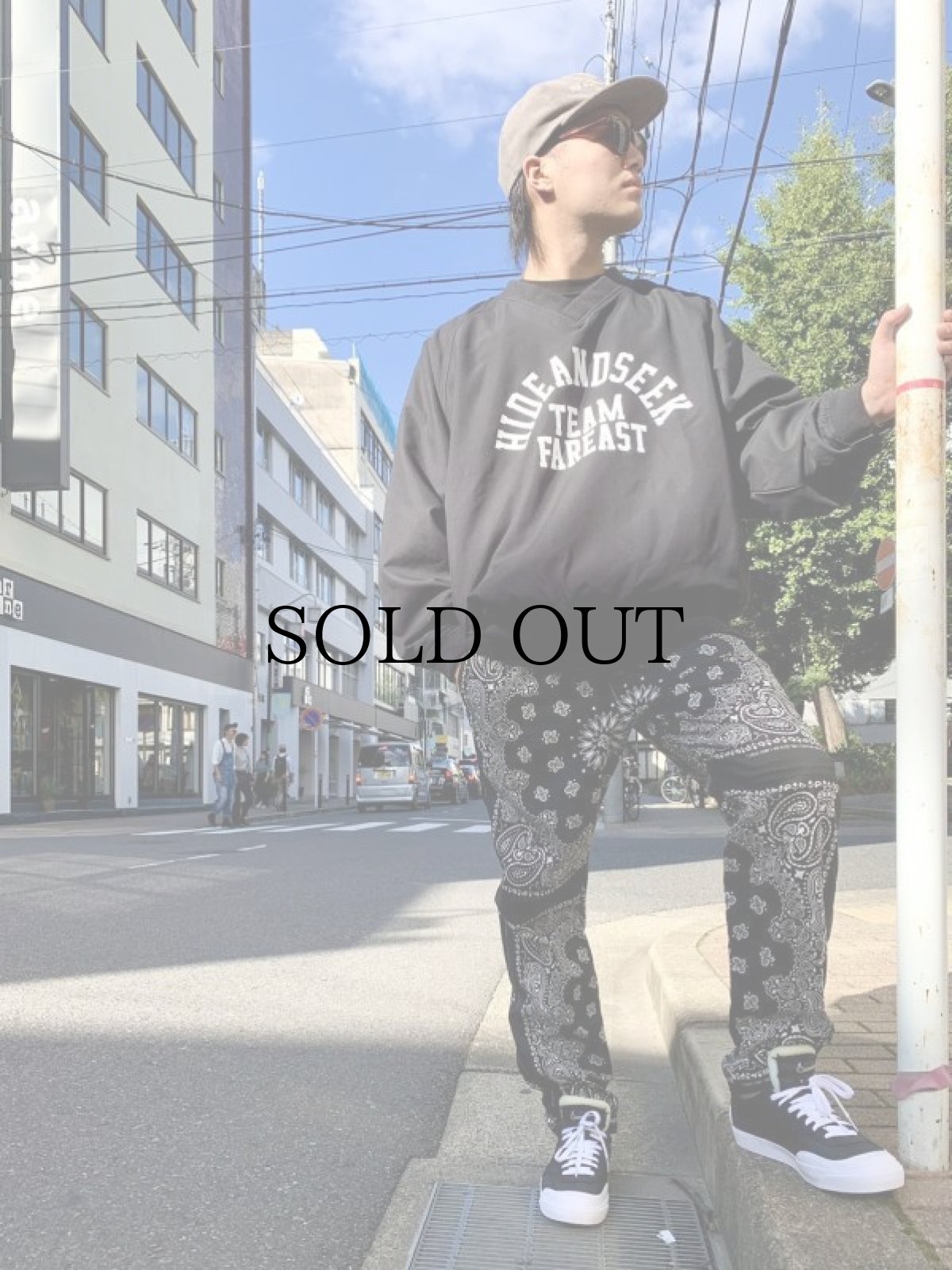 画像3: HIDEANDSEEK / College Windshirt (3)