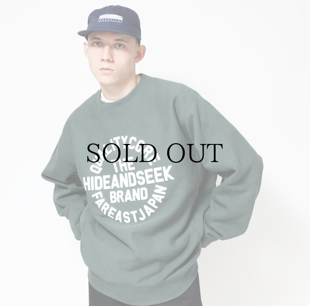 画像11: HIDEANDSEEK / Circle Logo SweatShirt (11)