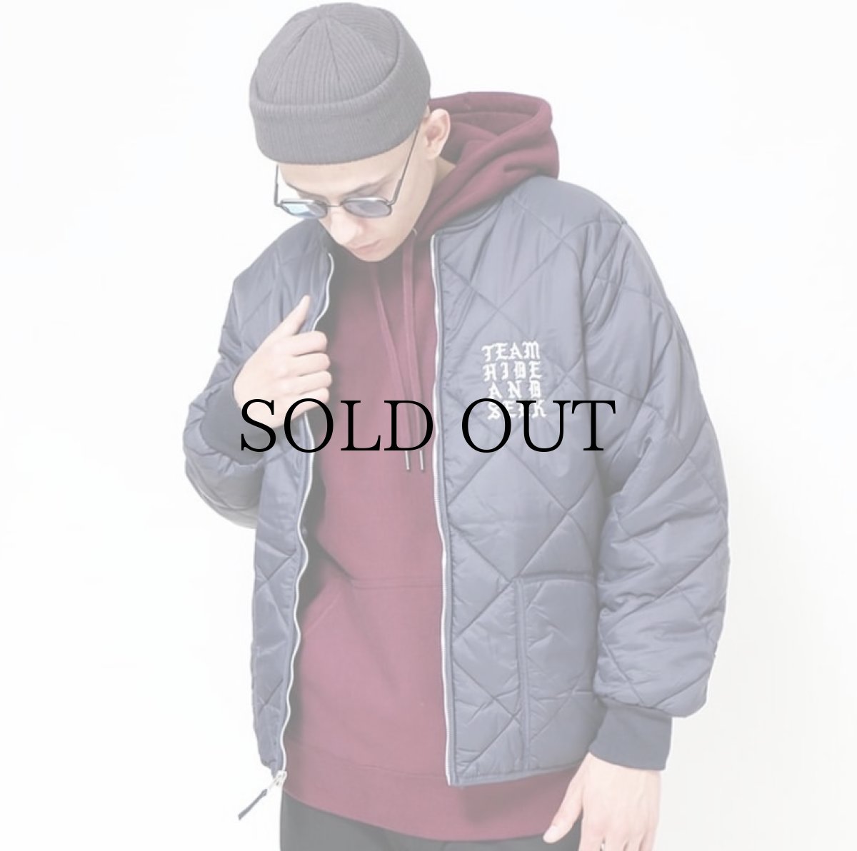 画像3: HIDEANDSEEK / Nylon Quilted Jacket (3)
