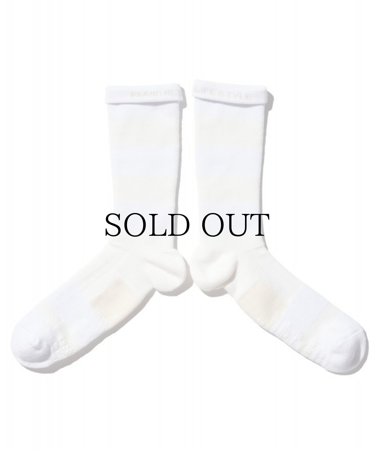 画像8: ANDSOX / SUPPORT PILE CREW STRIPE (8)