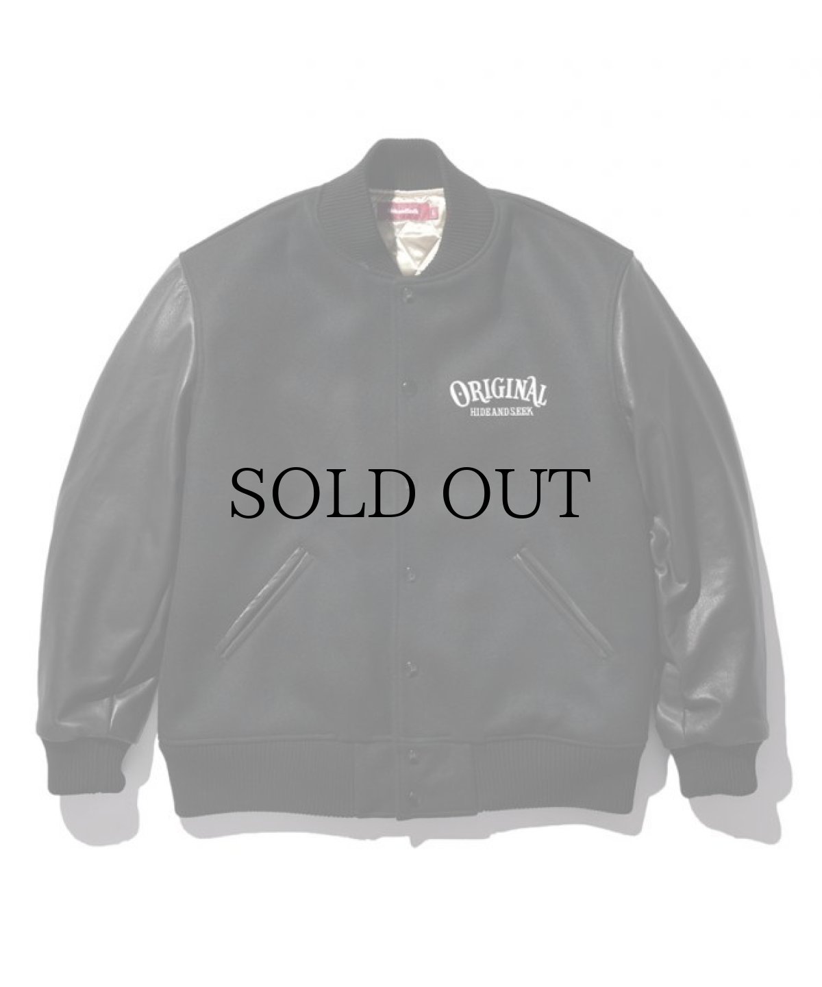 画像2: HIDEANDSEEK / HIDEANDSEEKxTENDERLOIN Varsity JKT (2)