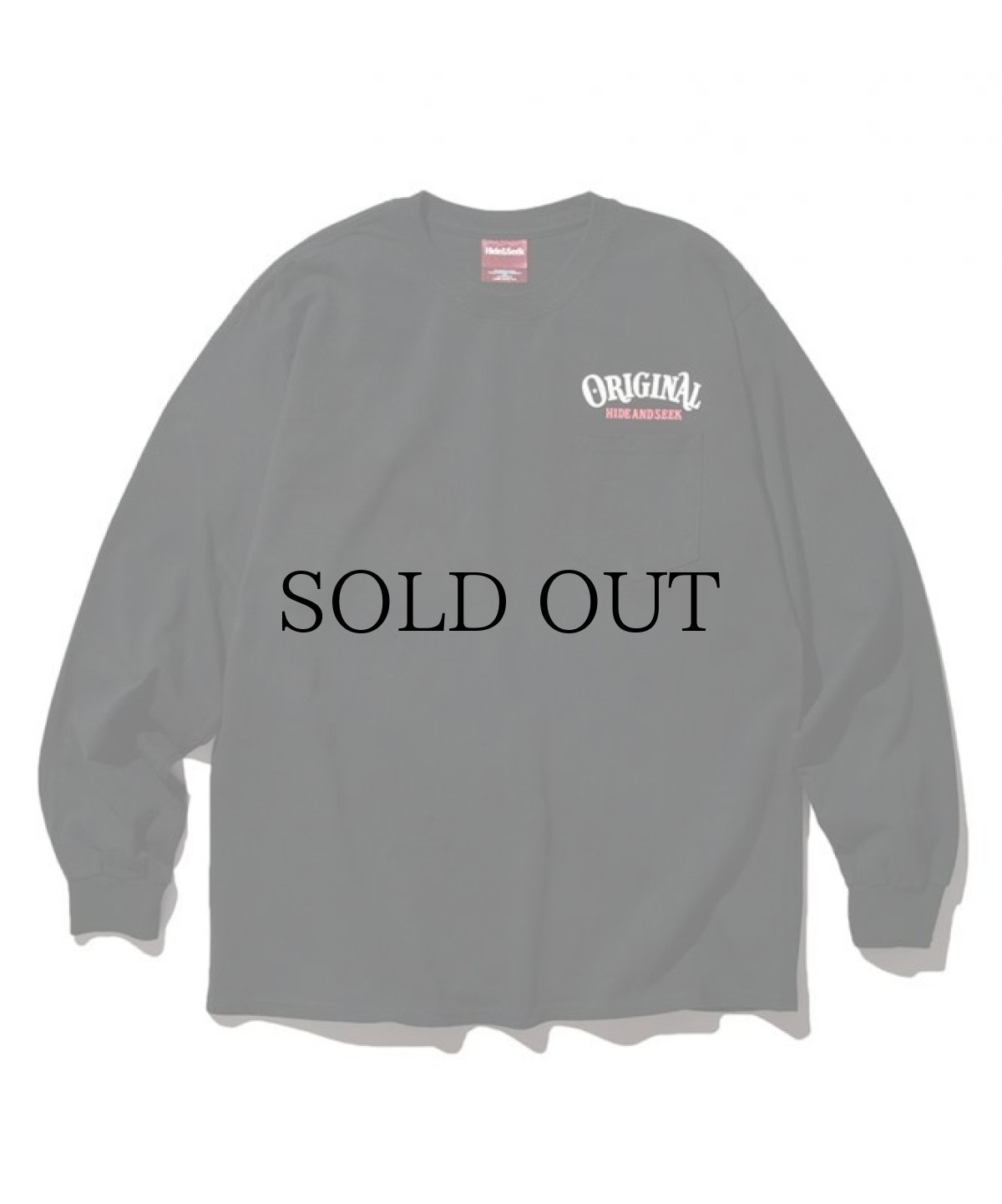 画像2: HIDEANDSEEK / HIDEANDSEEKxTENDERLOIN Pocket L/S Tee (2)