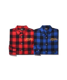 画像1: 【50%OFF】ACAPULCO GOLD /  CHECKER FLANNEL BUTTON DOWN (1)