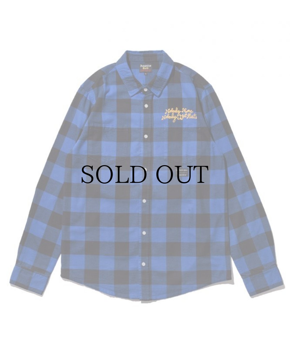 画像2: 【50%OFF】ACAPULCO GOLD /  CHECKER FLANNEL BUTTON DOWN (2)