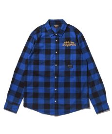 画像2: 【50%OFF】ACAPULCO GOLD /  CHECKER FLANNEL BUTTON DOWN (2)