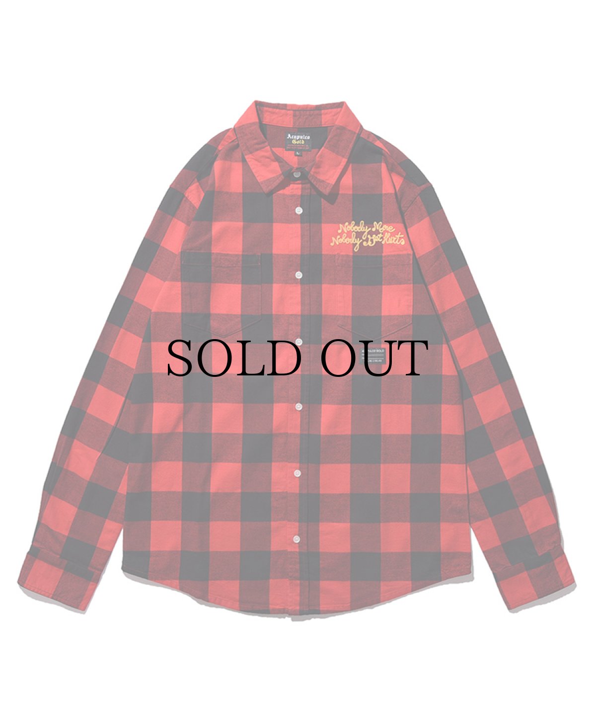 画像3: 【50%OFF】ACAPULCO GOLD /  CHECKER FLANNEL BUTTON DOWN (3)