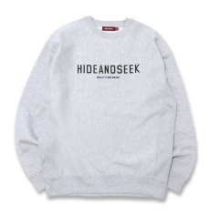 画像2: HIDEANDSEEK / Logo Crewneck Sweatshirt(21ss) (2)
