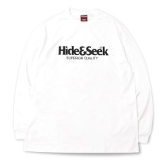 画像2: HIDEANDSEEK / Logo L/S Tee(21ss-1) (2)