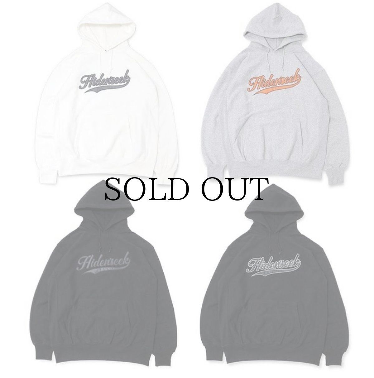 画像5: HIDEANDSEEK / Hooded College Sweat Shirt (5)