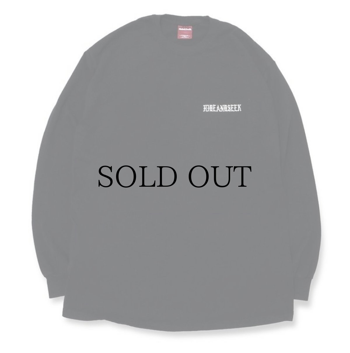 画像2: HIDEANDSEEK / Back Logo L/S Tee (2)