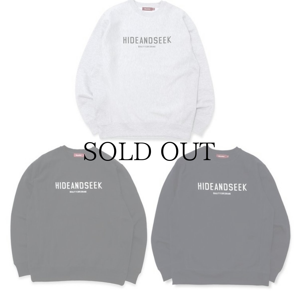 画像5: HIDEANDSEEK / Logo Crewneck Sweatshirt(21ss) (5)