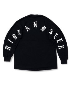 画像1: HIDEANDSEEK / Back Logo L/S Tee (1)