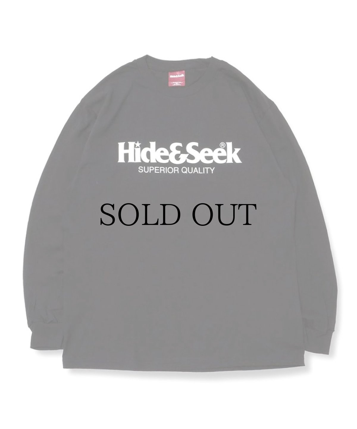 画像1: HIDEANDSEEK / Logo L/S Tee(21ss-1) (1)