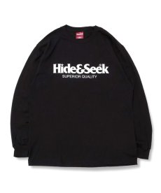 画像1: HIDEANDSEEK / Logo L/S Tee(21ss-1) (1)