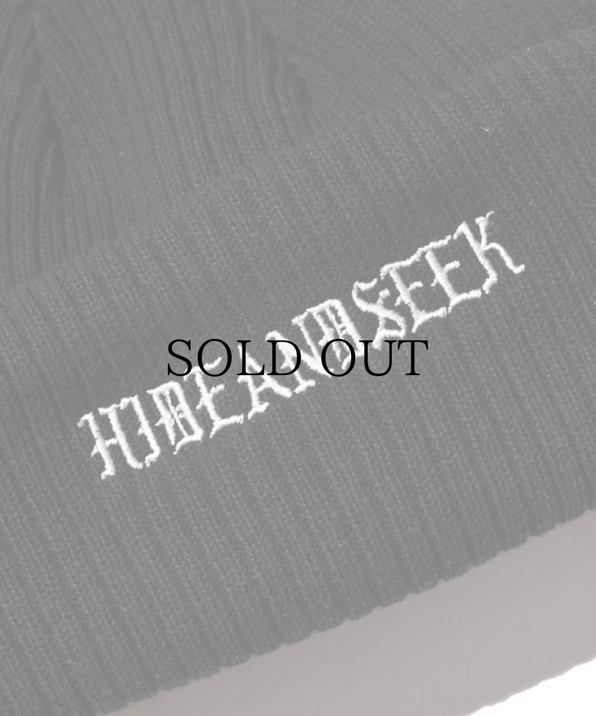 画像2: HIDEANDSEEK / Logo Knit CAP(21ss) (2)