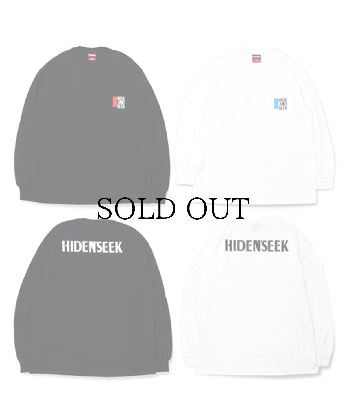 画像1: HIDEANDSEEK / Beer Pocket L/S Tee (1)