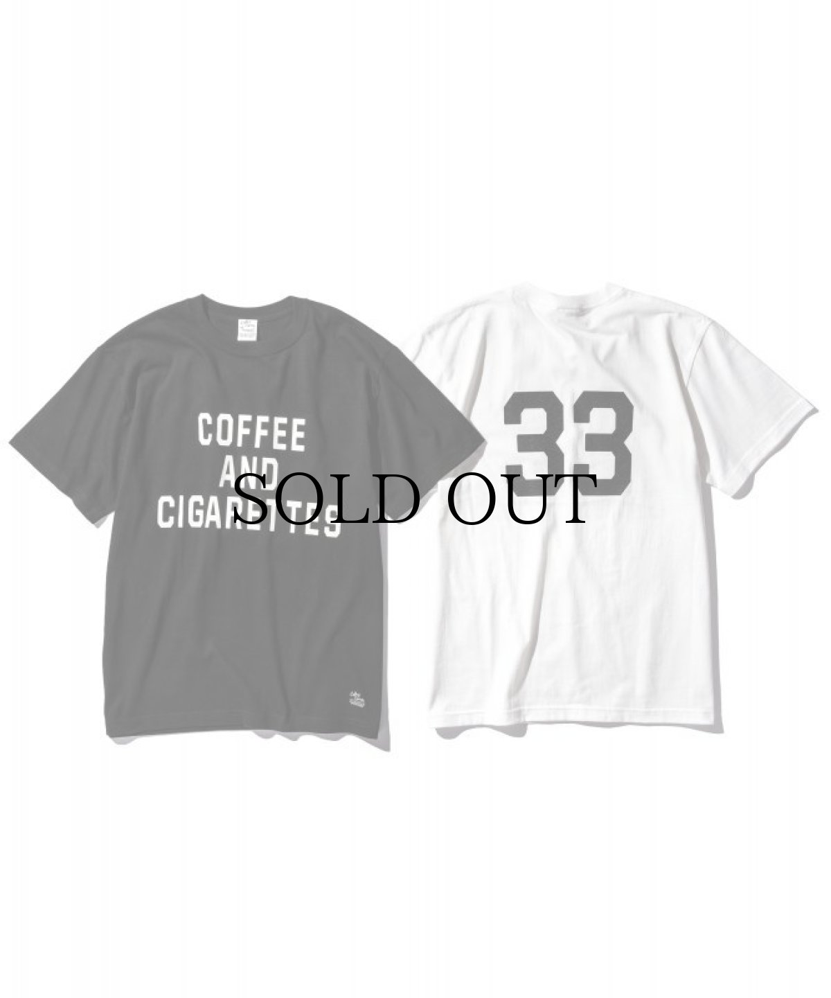 画像1: COFFEE & CIGARETTES / 'Souvenir Tee'  No 3&3 (1)