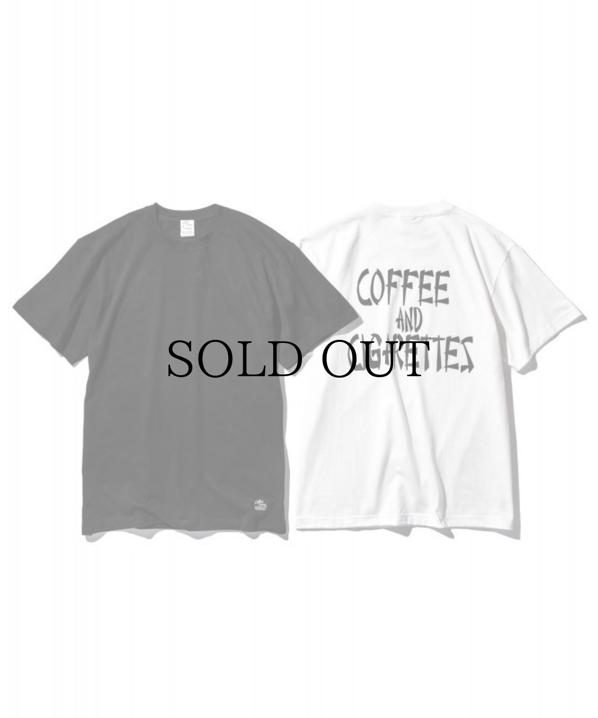 画像1: COFFEE & CIGARETTES / 'Souvenir Tee'  80's LOGO (1)