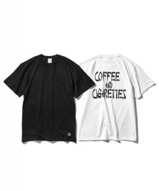 画像1: COFFEE & CIGARETTES / 'Souvenir Tee'  80's LOGO (1)