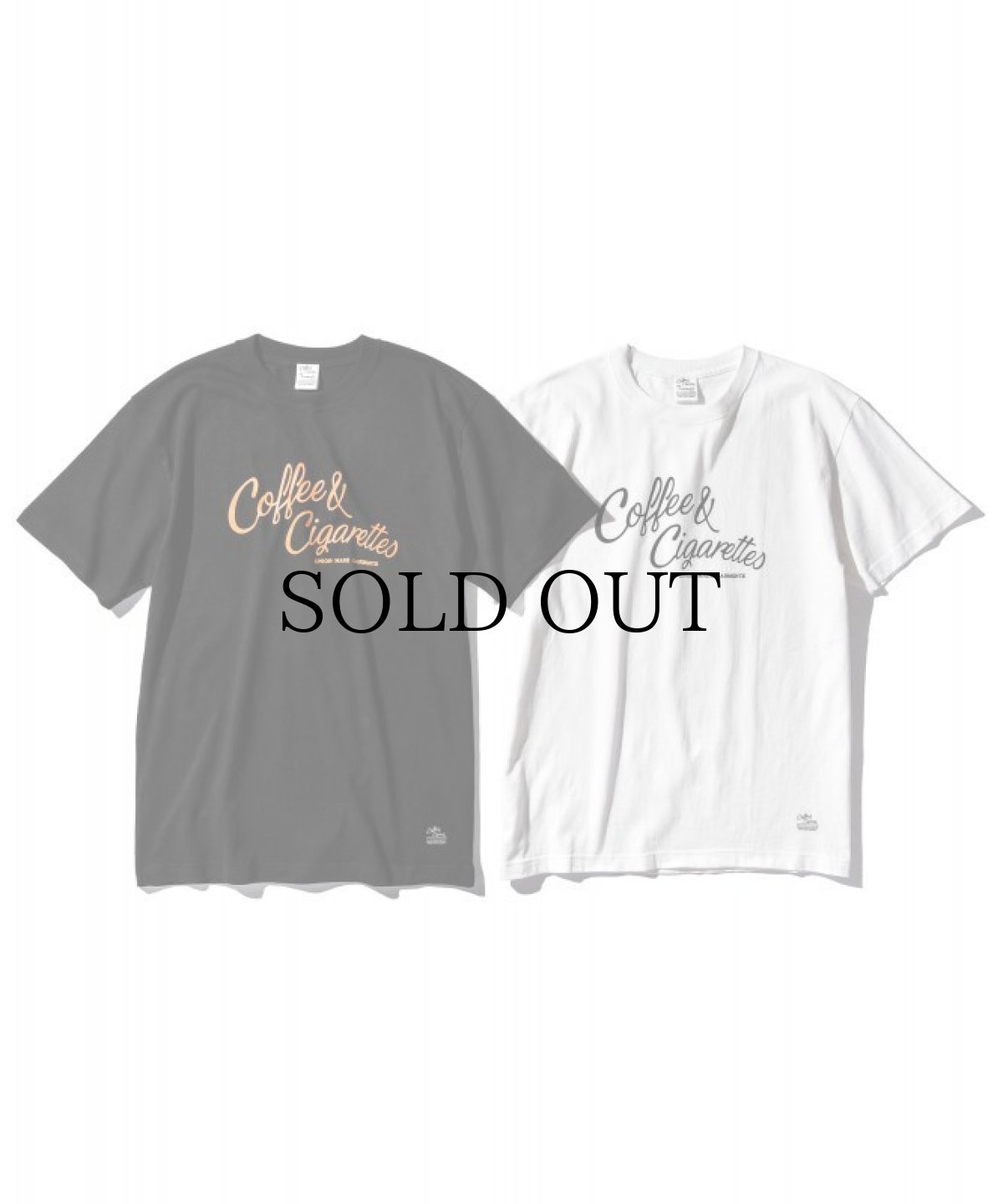 画像1: COFFEE & CIGARETTES / 'Souvenir Tee'  ORIGINAL LETTER (1)