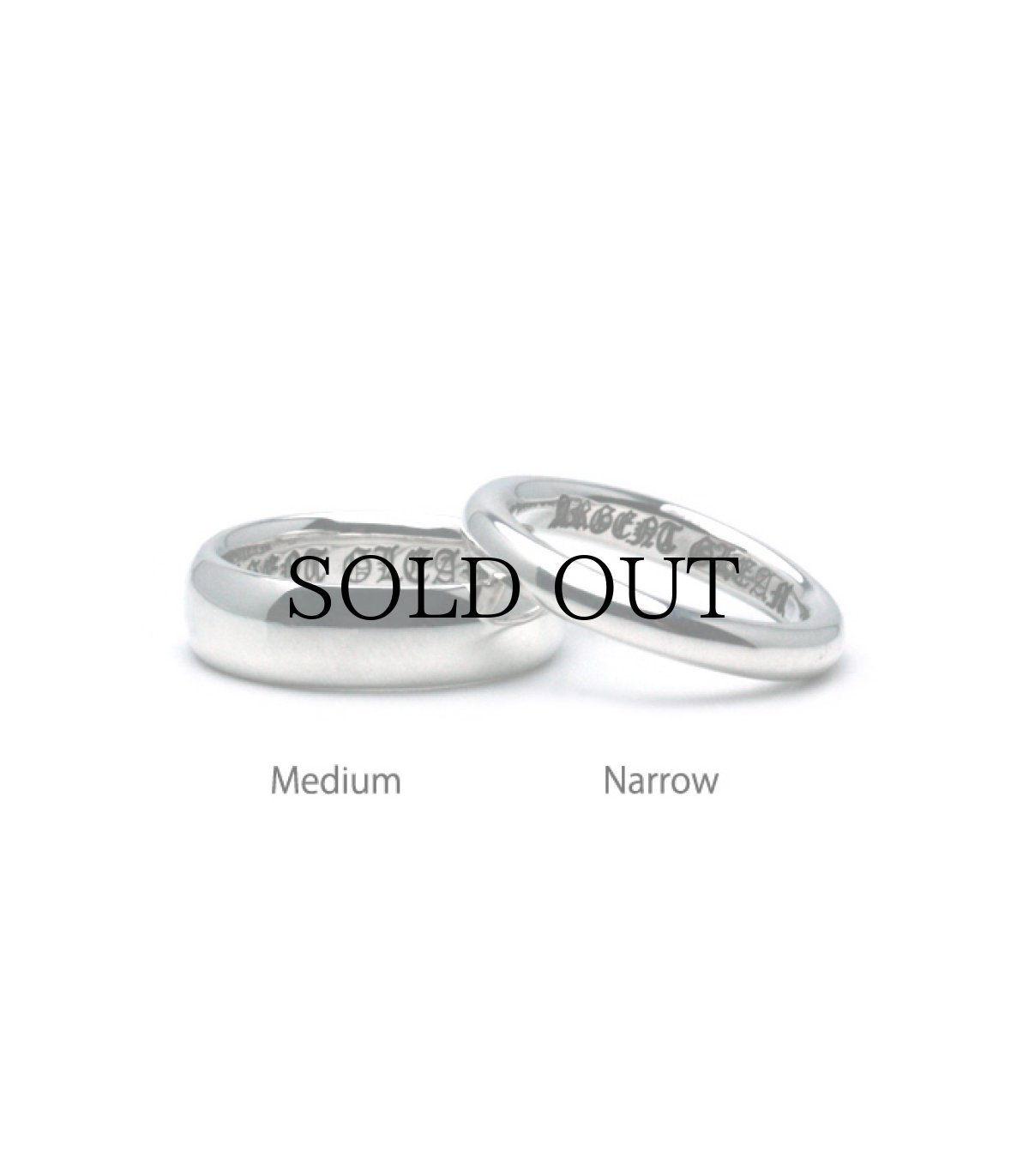 画像2: ArgentGleam / ArgentGleam Classic Round Medium Ring (2)