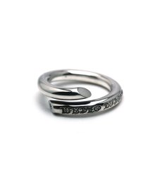 画像5: ArgentGleam / ArgentGleam Classic Old English Logo Ring (5)