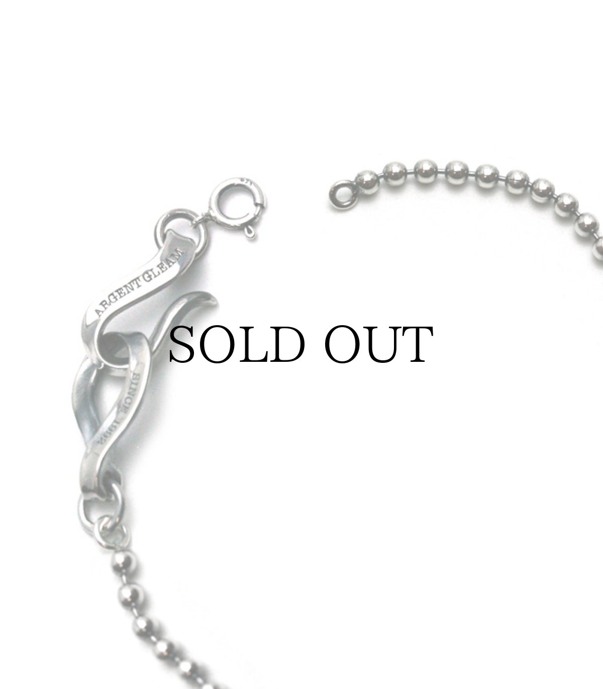 画像3: ArgentGleam / Oxidized Silver Chain(60cm) - Ball- (3)