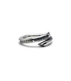 画像2: ArgentGleam / ArgentGleam Classic Old English Logo Ring (2)