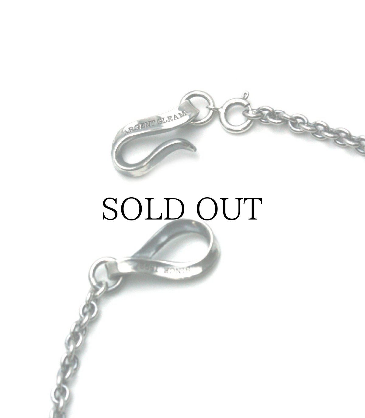 画像2: ArgentGleam / Oxidized Silver Chain(60cm) (2)