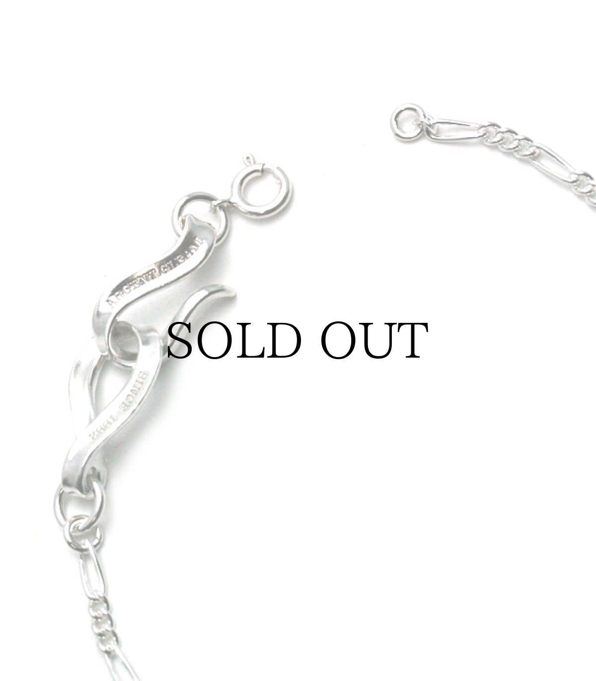 画像3: ArgentGleam / Silver Chain(60cm) -Figaro- (3)