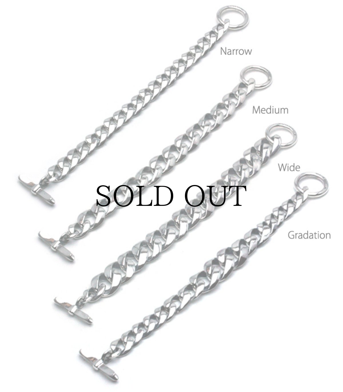 画像3: ArgentGleam / ArgentGleam Classic Bracelet -Narrow- (3)