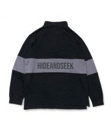 画像3: HIDEANDSEEK / Zip Highneck Sweat Shirt (3)