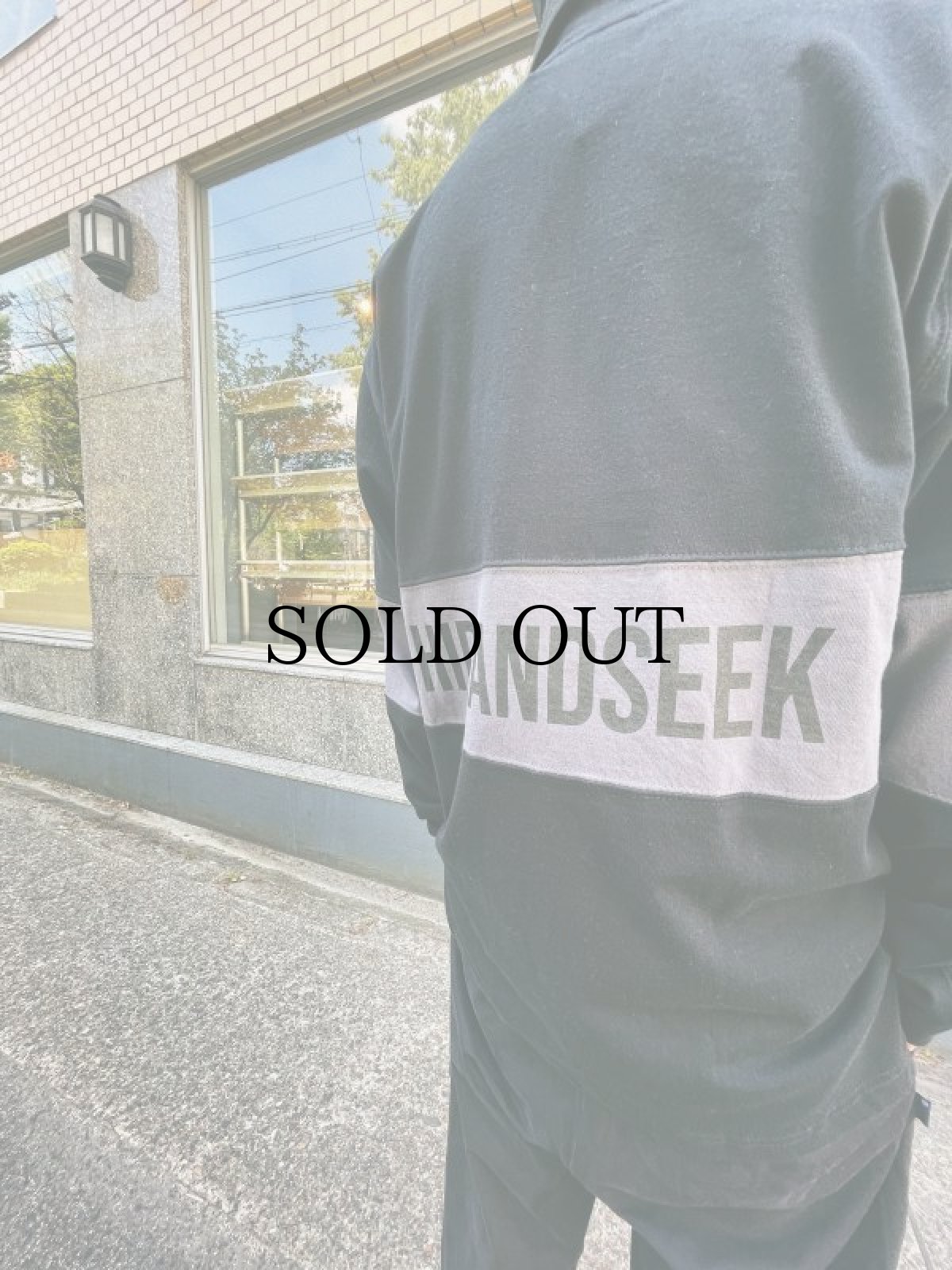 画像6: HIDEANDSEEK / Zip Highneck Sweat Shirt (6)