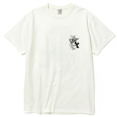 画像2: CALEE / Cotton eagle t-shirt -WHITE- (2)