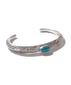 画像1: LARRY SMITH(ラリースミス) / TRIANGLE TAPERED END BRACELET (TURQUOISE) (1)