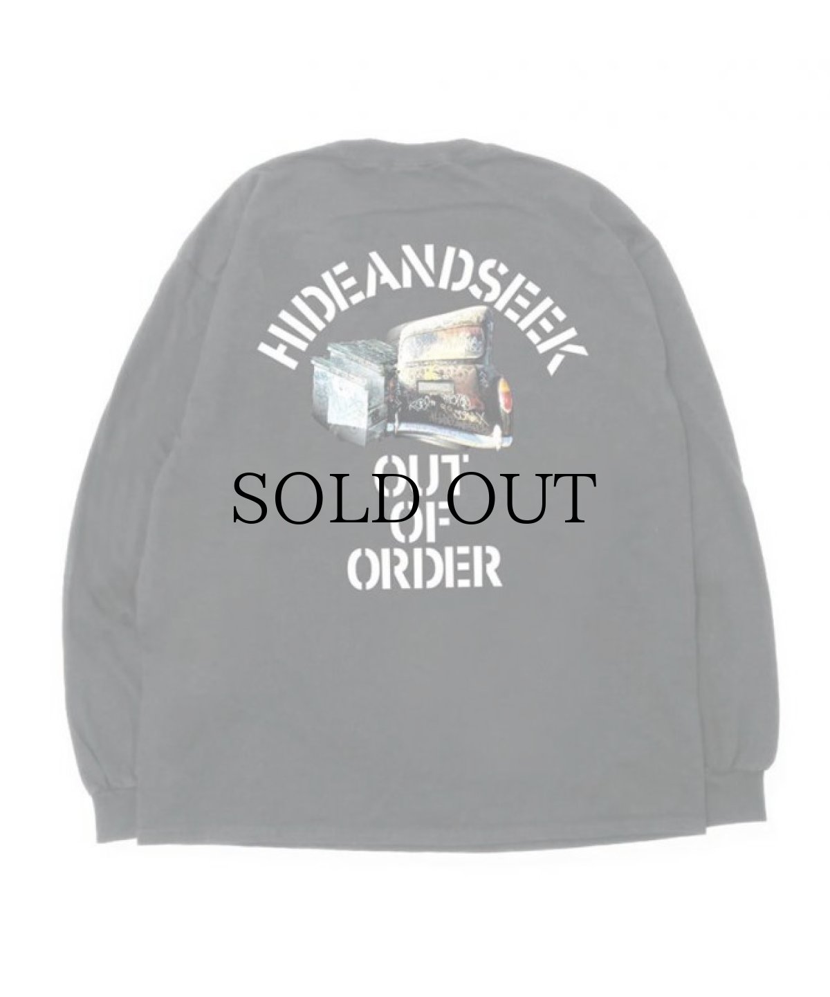 画像3: HIDEANDSEEK / Out Of Order L/S Tee (3)